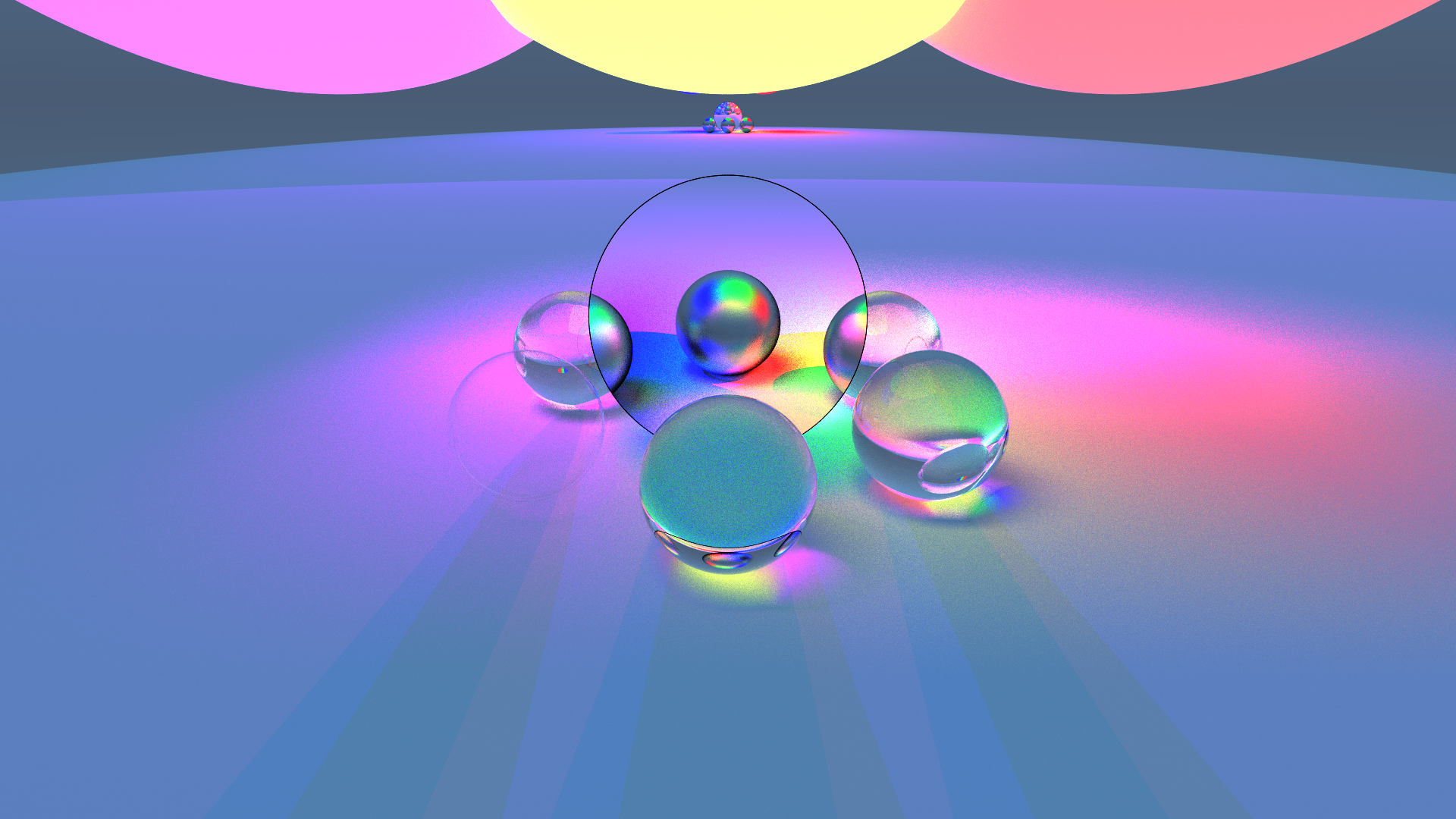 Raytracing render.