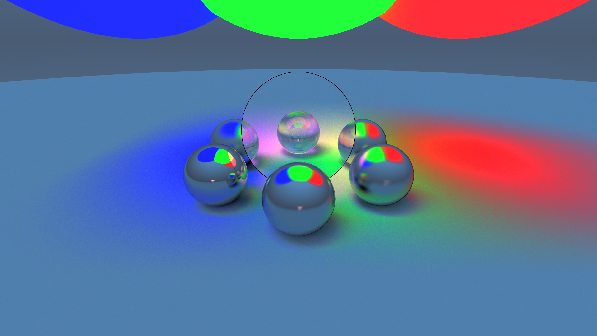 Raytracing render.