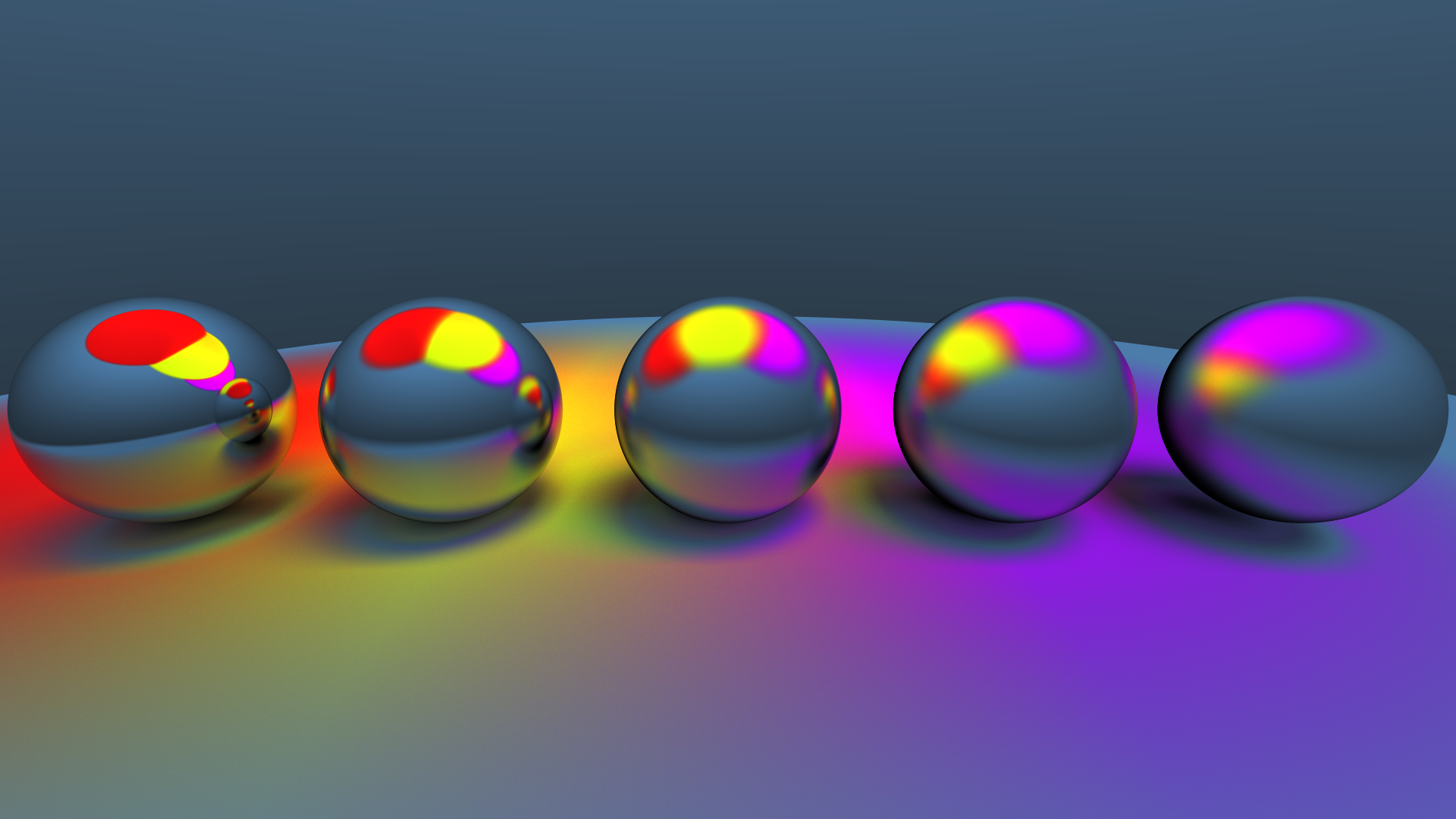 Raytracing render.