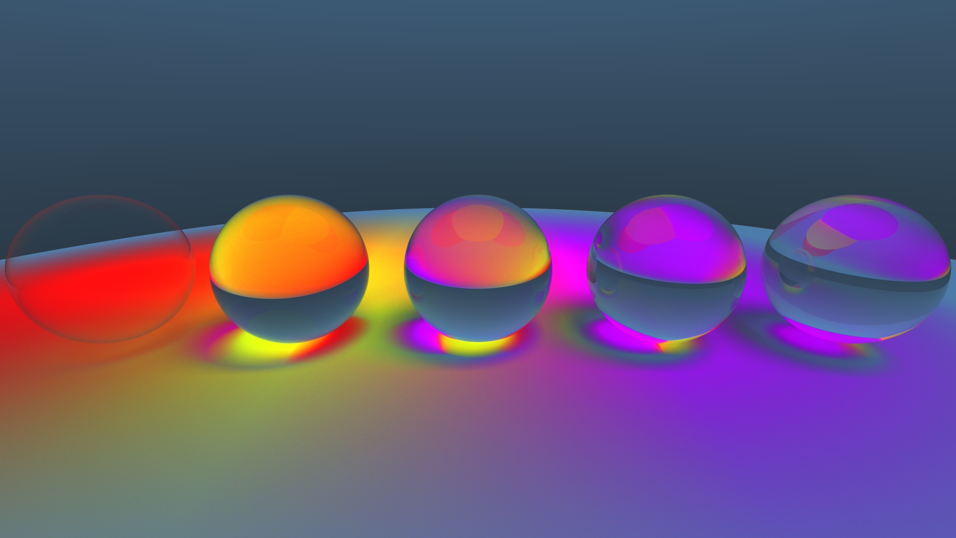 Raytracing render.